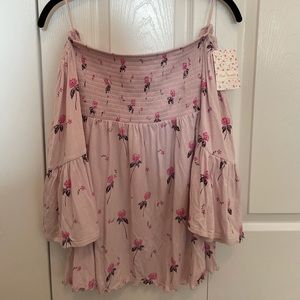 Free people off shoulder top